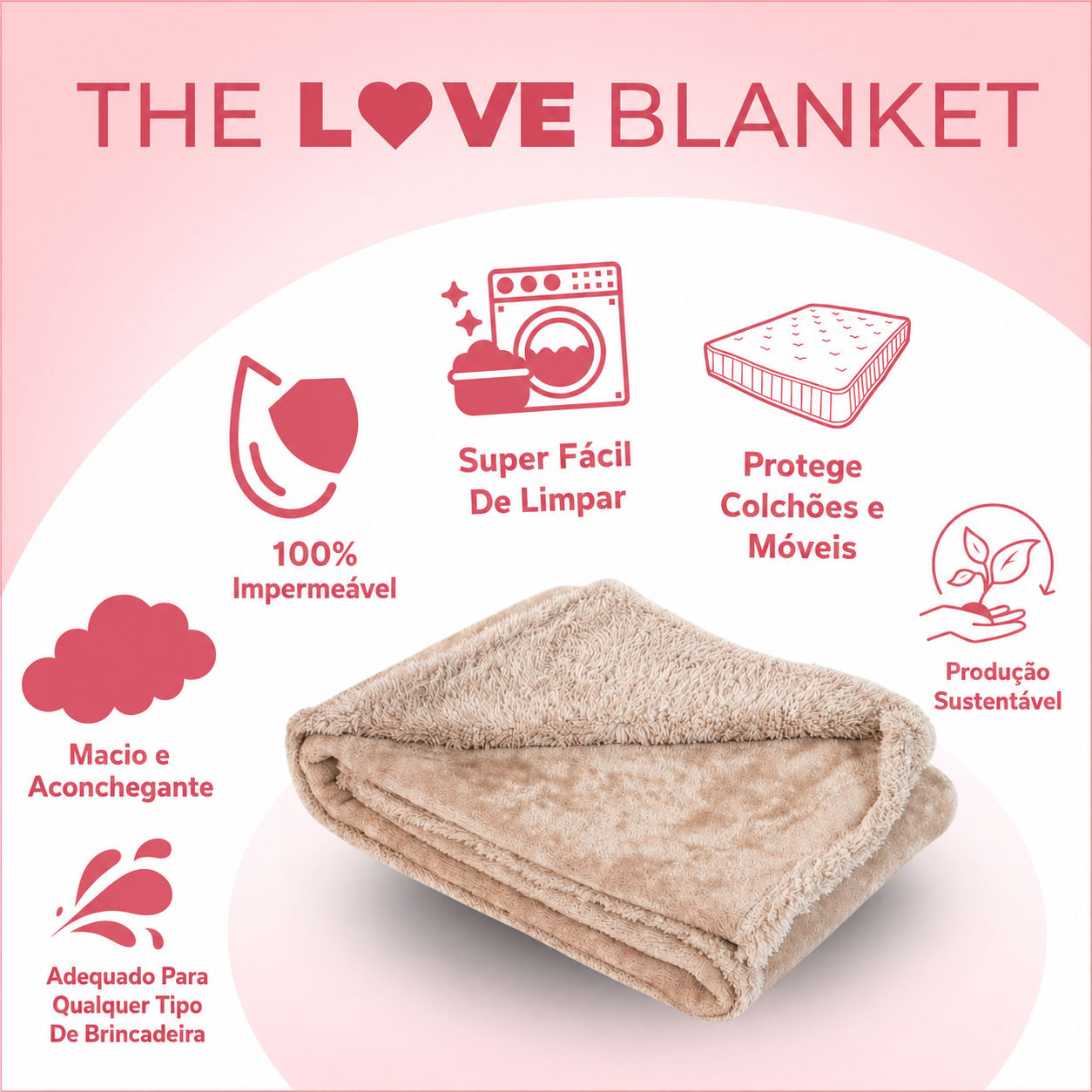 Love Blanket™ Impermeável